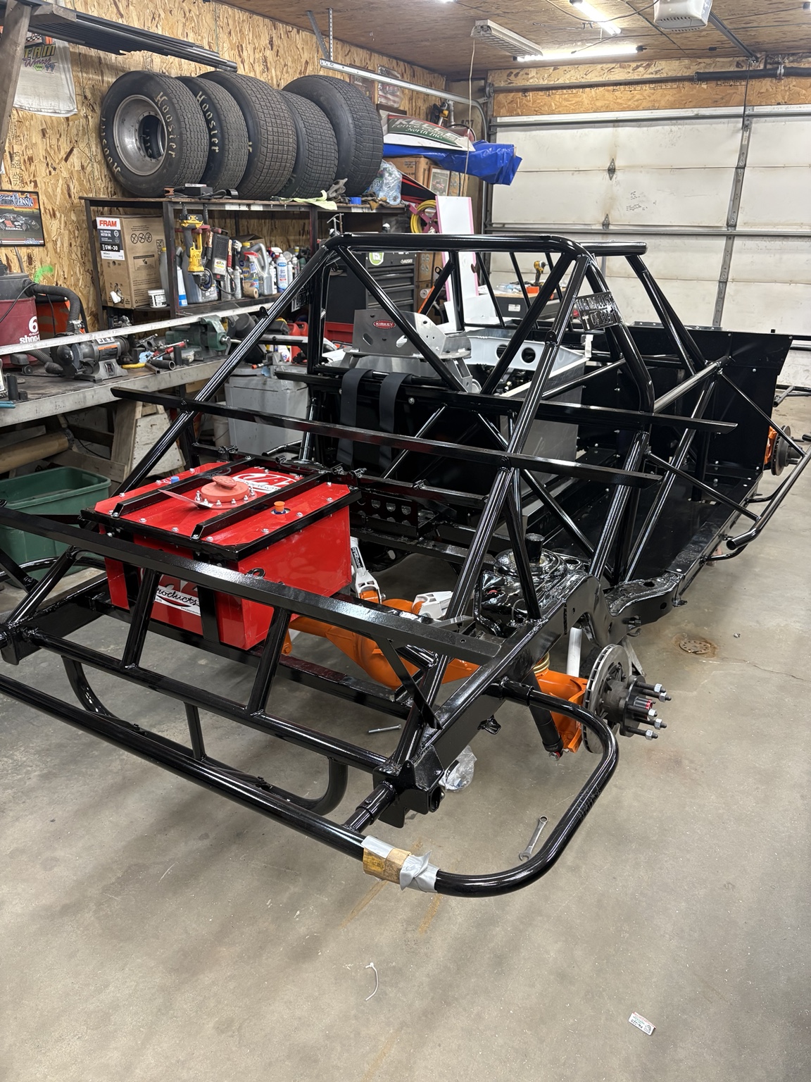 Chassis fabrication rear section